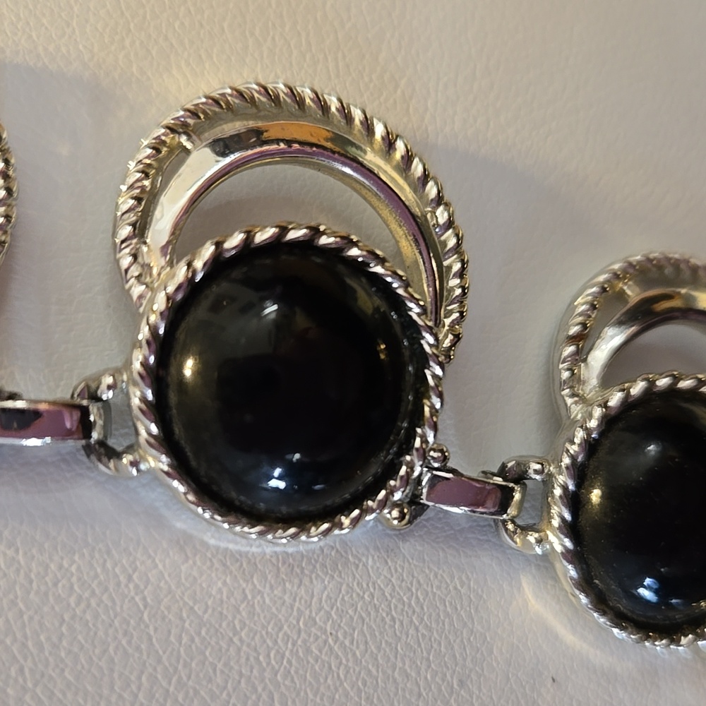 N-015-Vintage 1959 Signed "Sarah Coventry" Choker Necklace - Picture 4 of 5